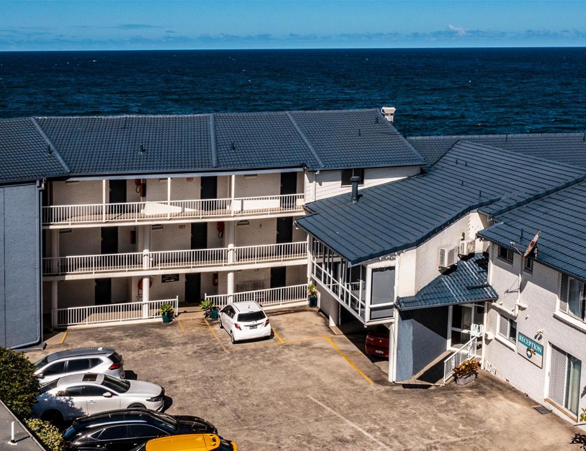 Ocean Front Motel Entrance Bagian luar foto