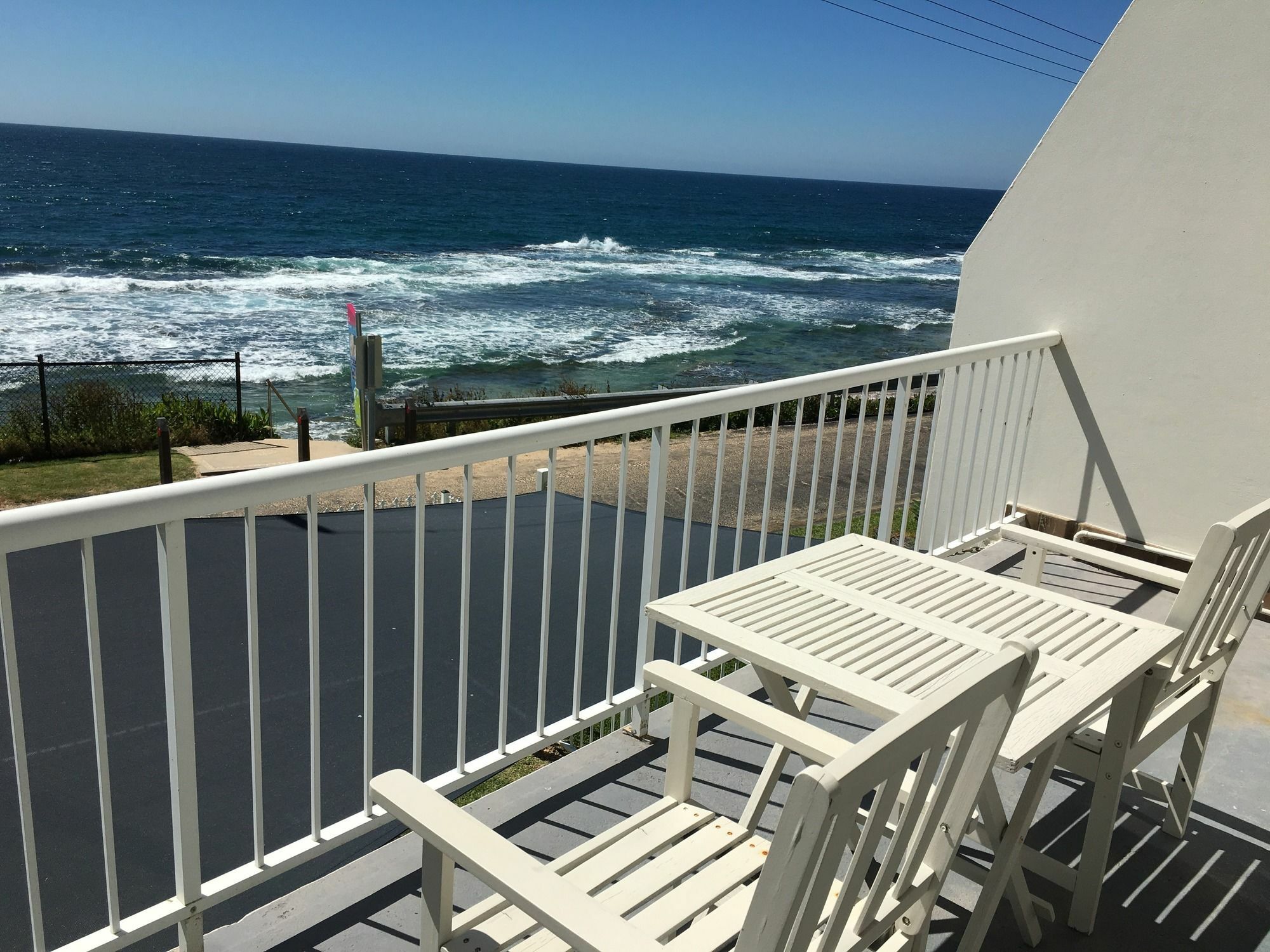 Ocean Front Motel Entrance Bagian luar foto